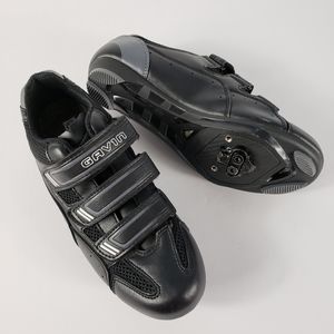 Gavin black cycling shoe